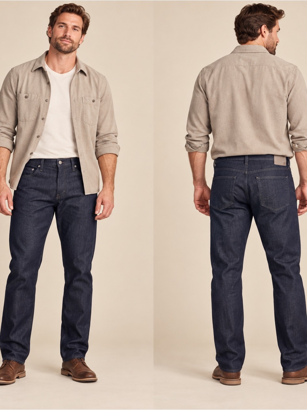 AG The Graduate Men’s Dark Indigo Tailored Leg Jeans 40x34 NWT